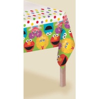 Amscan 207743 Sesame Street 1st - Plastic Tablecover Amscan 207743 Sesame Street 1st - Plastic Tablecover