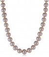 Sterling Silver and A-Quality Freshwater Cultured Pearl Necklace (7.5-8mm )