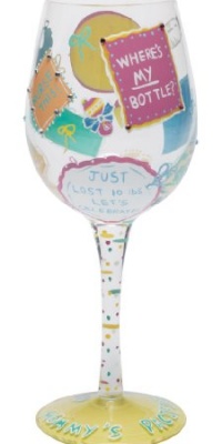 Lolita Love My Wine Glass, New Mommy Lolita Love My Wine Glass, New Mommy