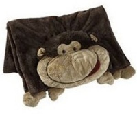 The Original My Pillow Pets Monkey Blanket (Brown)