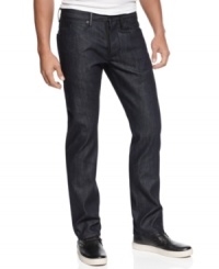 Dial down your look. These dark jeans from Sean John work with just about anything. Dial down your look. These dark jeans from Sean John work with just about anything.