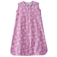 HALO Sleepsack 100% Cotton Wearable Blanket, Pink Graphic Flower, Small HALO Sleepsack 100% Cotton Wearable Blanket, Pink Graphic Flower, Small