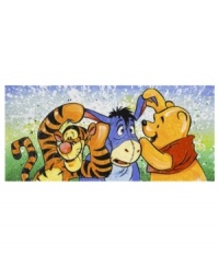 Even Eeyore's ears perk up as Winnie the Pooh (and Tigger too) share their adventures in David Willardson's limited-edition artwork. The longtime Disney artist's signature splatter livens an already-brilliant giclee print. Even Eeyore's ears perk up as Winnie the Pooh (and Tigger too) share their adventures in David Willardson's limited-edition artwork. The longtime Disney artist's signature splatter livens an already-brilliant giclee print.