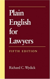 Plain English for Lawyers (5th Edition) Plain English for Lawyers (5th Edition)