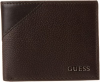 Guess Men's Monterrey Passcase Wallet, Brown, One Size Guess Men's Monterrey Passcase Wallet, Brown, One Size