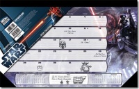 (11x17) Star Wars The Saga 16-Month 2013 Desk Pad Calendar (11x17) Star Wars The Saga 16-Month 2013 Desk Pad Calendar