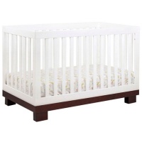 babyletto Modo 3 in 1 Crib with Toddler Rail, Two Tone babyletto Modo 3 in 1 Crib with Toddler Rail, Two Tone