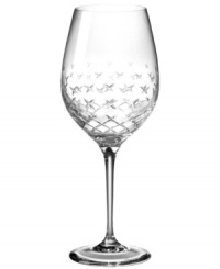 With lightly etched stars in luxe crystal, the Hollywood Hills goblet from Lauren Ralph Lauren brings a touch of glamor to every elegant affair. With lightly etched stars in luxe crystal, the Hollywood Hills goblet from Lauren Ralph Lauren brings a touch of glamor to every elegant affair.