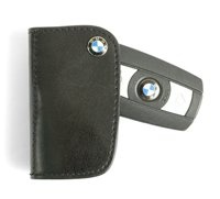 BMW Genuine Black Leather Key Case OEM BMW Genuine Black Leather Key Case OEM