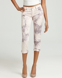 Update your summer denim with 7 For All Mankind's tie-dye jeans. These skinnies are a groovy way to do the season's color-denim trend. Update your summer denim with 7 For All Mankind's tie-dye jeans. These skinnies are a groovy way to do the season's color-denim trend.