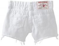 True Religion Girls 7-16 Faye Cut-Off Short, White, 14 True Religion Girls 7-16 Faye Cut-Off Short, White, 14