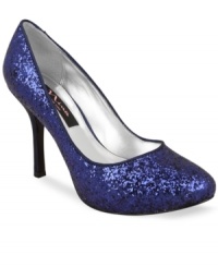 Dress to dazzle. The glittering Zelda evening pumps by Nina add that little something extra that every night out deserves. Dress to dazzle. The glittering Zelda evening pumps by Nina add that little something extra that every night out deserves.