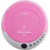 Coby CX-CD329 Ultra Slim Design Personal CD Player w/60 Srcond Anti-Skip Protection (Pink)