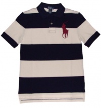 Polo Ralph Lauren Striped Big Pony Boys Polo (8-20) Polo Ralph Lauren Striped Big Pony Boys Polo (8-20)