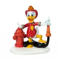 Department 56 Disney Village Accessory Figurine, Donald's Fire Hose Department 56 Disney Village Accessory Figurine, Donald's Fire Hose