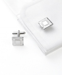 They always fit. Season to season, these Geoffrey Beene cufflinks will be your constant companions. They always fit. Season to season, these Geoffrey Beene cufflinks will be your constant companions.