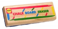 Alex Felt Chalk Board Eraser with Wooden Grip Alex Felt Chalk Board Eraser with Wooden Grip