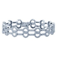 Women's Brilliant Diamond Bracelet in 18k White Gold Women's Brilliant Diamond Bracelet in 18k White Gold