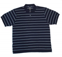 Izod Men's Short Sleeve Striped Polo Shirt Izod Men's Short Sleeve Striped Polo Shirt