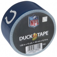 Duck Brand 240496 Indianapolis Colts NFL Team Logo Duct Tape, 1.88-Inch by 10 Yards, Single Roll Duck Brand 240496 Indianapolis Colts NFL Team Logo Duct Tape, 1.88-Inch by 10 Yards, Single Roll
