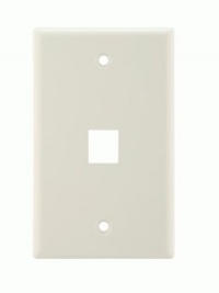 Icarus Keystone Style Wall Plate - 1 Port Icarus Keystone Style Wall Plate - 1 Port