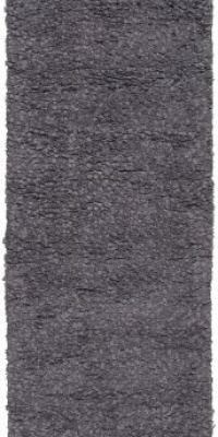 Area Rug 2x8 Runner Shag Blue Gray Color - Surya Metropolitan Rug from RugPal Area Rug 2x8 Runner Shag Blue Gray Color - Surya Metropolitan Rug from RugPal