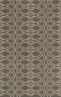 Area Rug 2x3 Rectangle Contemporary Grey Color - Momeni Elements Rug from RugPal