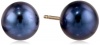 14k Yellow Gold Cultured Pearl Stud Earrings (6.5-7 mm)