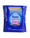 Purex® Complete 3-in-1 Laundry Refill 24 Sheets, Tropical Escape Scent, All in One Detergent and Softener and Anti-static Sheet