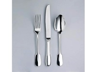 With a dedication to perfection and quality, Christofle flatware creations unite craftsmanship and modern technique, resulting in flatware to be handed down through generations. Cluny is named for the medieval abbey and is a timeless reflection of 18th century style. Cluny flatware is available in Sterling and Silverplate styles. With a dedication to perfection and quality, Christofle flatware creations unite craftsmanship and modern technique, resulting in flatware to be handed down through generations. Cluny is named for the medieval abbey and is a timeless reflection of 18th century style. Cluny flatware is available in Sterling and Silverplate styles.