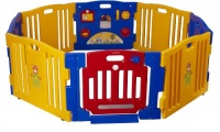 Baby Diego Cub'Zone Playpen and Activity Center, Yellow/Blue/Red Baby Diego Cub'Zone Playpen and Activity Center, Yellow/Blue/Red