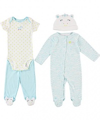 Carter's Baby Girls' 4-Piece Set Carter's Baby Girls' 4-Piece Set
