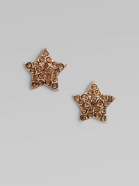 Dazzle in this charming star-shaped style. Argento plated brassGlass stonesSize, about ¼Bolt clutch post backImported Dazzle in this charming star-shaped style. Argento plated brassGlass stonesSize, about ¼Bolt clutch post backImported