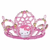 Amscan Hello Kitty 5 x 3-1/2 x 6 Beaded Tiara Amscan Hello Kitty 5 x 3-1/2 x 6 Beaded Tiara