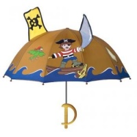 Kidorable Pirate Umbrella, Brown, One Size Kidorable Pirate Umbrella, Brown, One Size