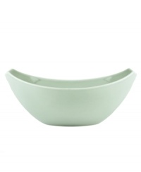 Feature modern elegance on your menu with this Classic Fjord small all-purpose bowl. Dansk serves up glossy pale-green stoneware with a fluid, sloping edge for a look that's totally fresh. Feature modern elegance on your menu with this Classic Fjord small all-purpose bowl. Dansk serves up glossy pale-green stoneware with a fluid, sloping edge for a look that's totally fresh.