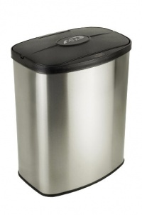 Nine Stars DZT-8-1c Infrared Touchless Stainless Steel Trash Can, 2.1-Gallon Nine Stars DZT-8-1c Infrared Touchless Stainless Steel Trash Can, 2.1-Gallon