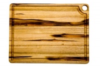Proteak 16 by 12 by 3/4-Inch Rectangle Cutting Board with Corner Hole and Juice Canal Proteak 16 by 12 by 3/4-Inch Rectangle Cutting Board with Corner Hole and Juice Canal