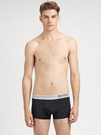 A slim-fitting brief with a sporty stripe detail and a contrast elastic logo waistband for extended comfort.Elastic logo waistband61% polyamide/27% elastane/12% polyesterMachine washImported A slim-fitting brief with a sporty stripe detail and a contrast elastic logo waistband for extended comfort.Elastic logo waistband61% polyamide/27% elastane/12% polyesterMachine washImported