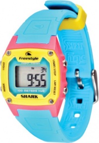 Freestyle Women's FS80981 Shark Yellow Red Cyan Polyurethane Watch Freestyle Women's FS80981 Shark Yellow Red Cyan Polyurethane Watch