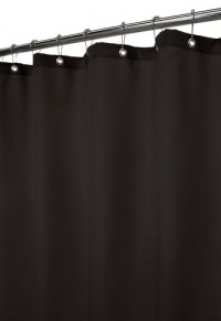 Park B. Smith Dorset Solid Watershed Shower Curtain, Black Park B. Smith Dorset Solid Watershed Shower Curtain, Black