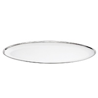 A thick band of sparkling platinum edges each high-quality Limoges porcelain piece in Michael Aram's Silversmith dinnerware collection. It's designed to pair perfectly with a range of settings, from casual to formal.