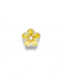 Let the sunshine in with this sterling silver bead featuring yellow cubic zirconia accents. Donatella is a playful collection of charm bracelets and necklaces that can be personalized to suit your style! Available exclusively at Macy's. Let the sunshine in with this sterling silver bead featuring yellow cubic zirconia accents. Donatella is a playful collection of charm bracelets and necklaces that can be personalized to suit your style! Available exclusively at Macy's.