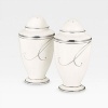 Noritake Platinum Wave Salt and Pepper Shakers