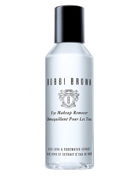 This soothing formula gently and thoroughly removes makeup from the delicate eye area without any oily residue. Aloe Vera calms and comforts this fragile skin; Rosewater Extract leaves it feeling clean and refreshed. Dermatologist and Ophthalmologist tested. 3.4 oz. This soothing formula gently and thoroughly removes makeup from the delicate eye area without any oily residue. Aloe Vera calms and comforts this fragile skin; Rosewater Extract leaves it feeling clean and refreshed. Dermatologist and Ophthalmologist tested. 3.4 oz.