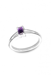 Effy Jewlery Sterling Silver Amethyst Ring, .26 TCW Ring size 7 Effy Jewlery Sterling Silver Amethyst Ring, .26 TCW Ring size 7