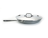All-Clad 51125 All Clad Stainless-Steel 12-Inch Fry Pan with Lid All-Clad 51125 All Clad Stainless-Steel 12-Inch Fry Pan with Lid