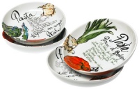 Rosanna Pasta Italiana Pasta Bowls Set of 4 Rosanna Pasta Italiana Pasta Bowls Set of 4