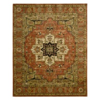 Nourison Jaipur JA33 Area Rug - Brick Size - 2.4 x 8 ft. Nourison Jaipur JA33 Area Rug - Brick Size - 2.4 x 8 ft.