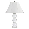 Reminiscent of your favorite faceted jewelry, this lamp has clean, modern design.